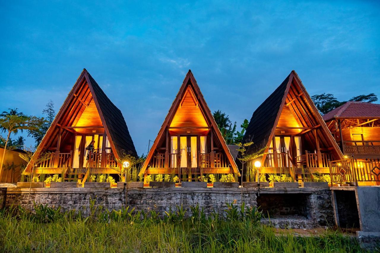 The Pyramid Ubud River Villas Payangan Extérieur photo