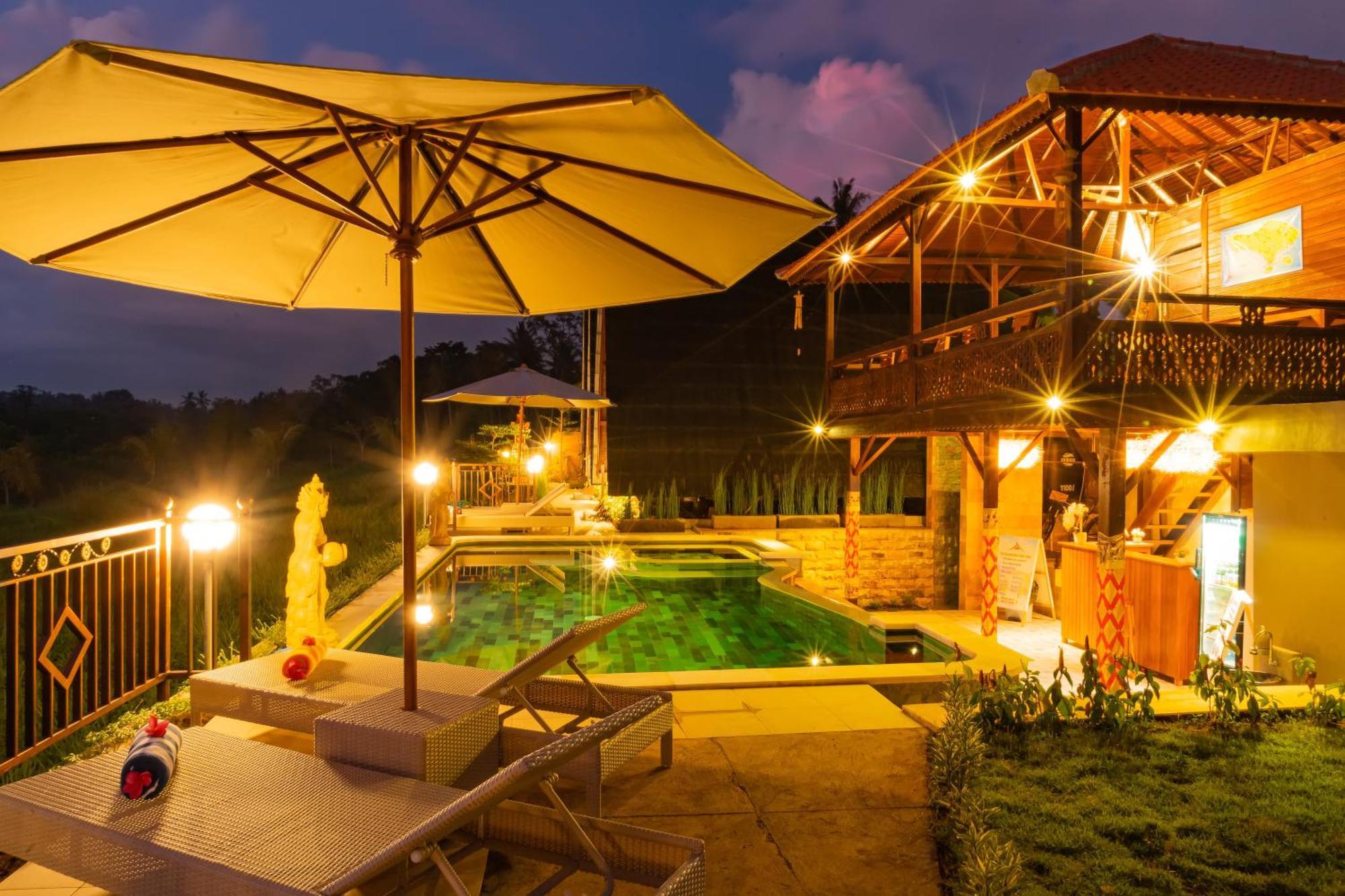 The Pyramid Ubud River Villas Payangan Extérieur photo