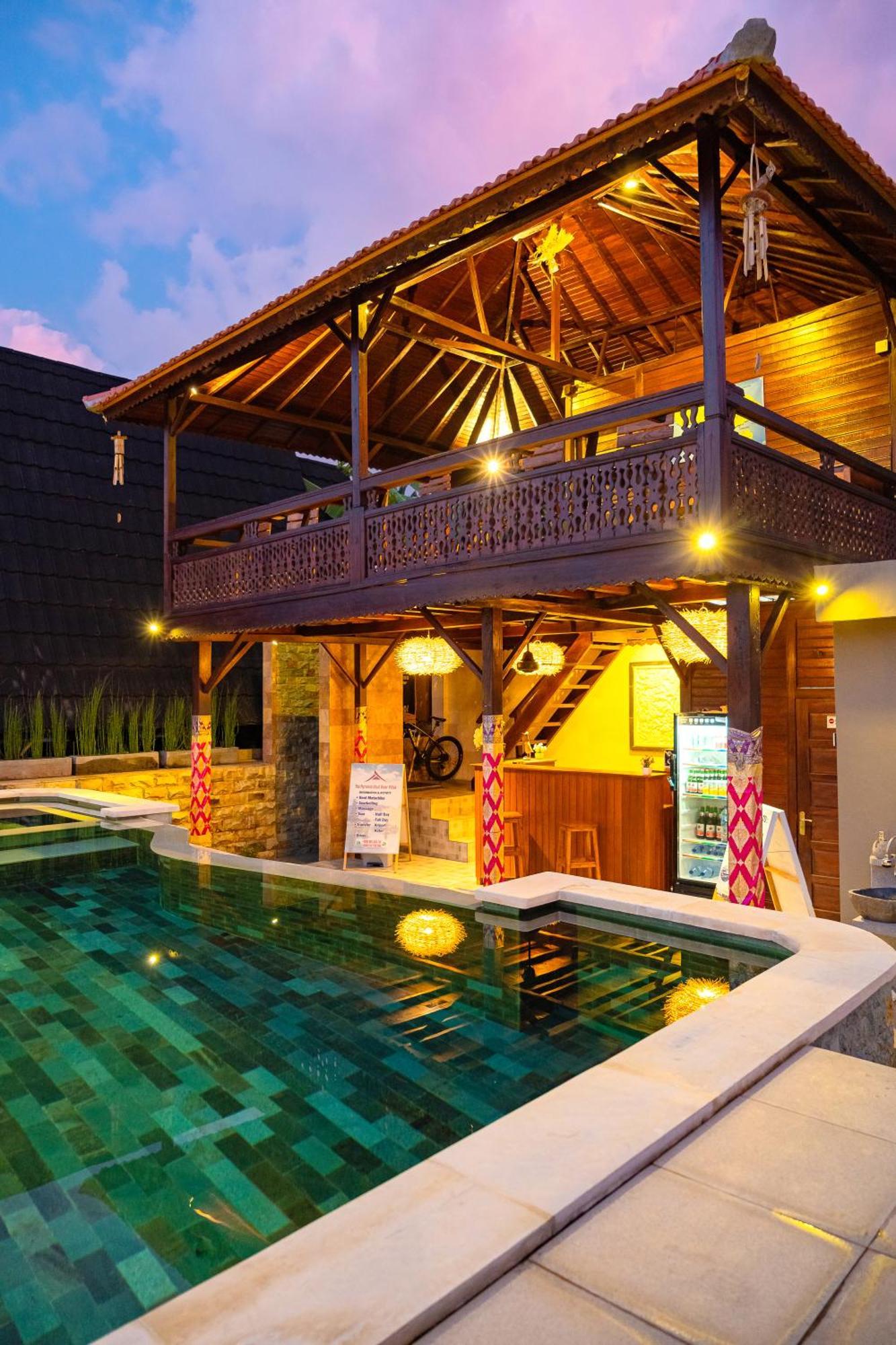 The Pyramid Ubud River Villas Payangan Extérieur photo