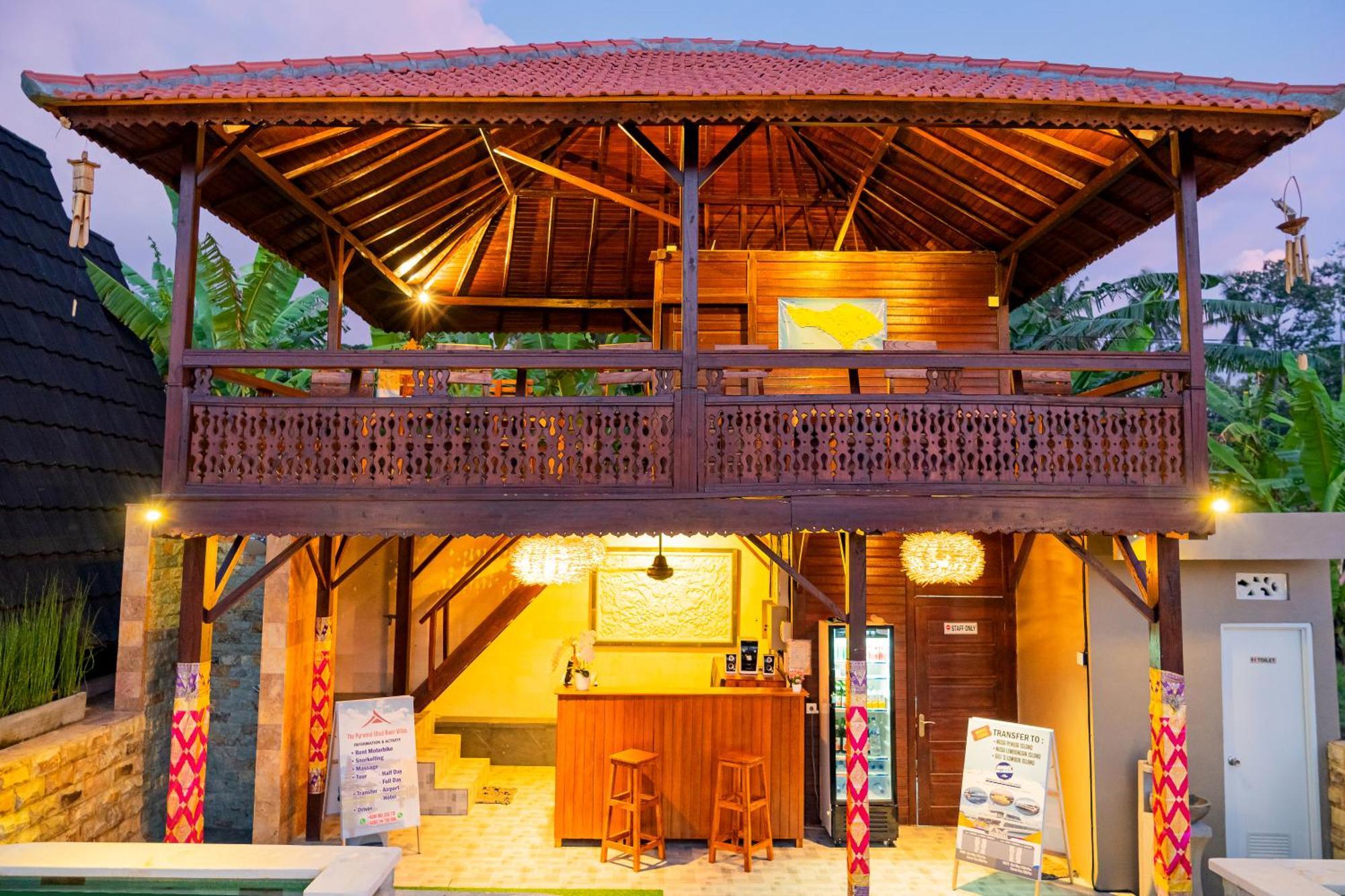 The Pyramid Ubud River Villas Payangan Extérieur photo