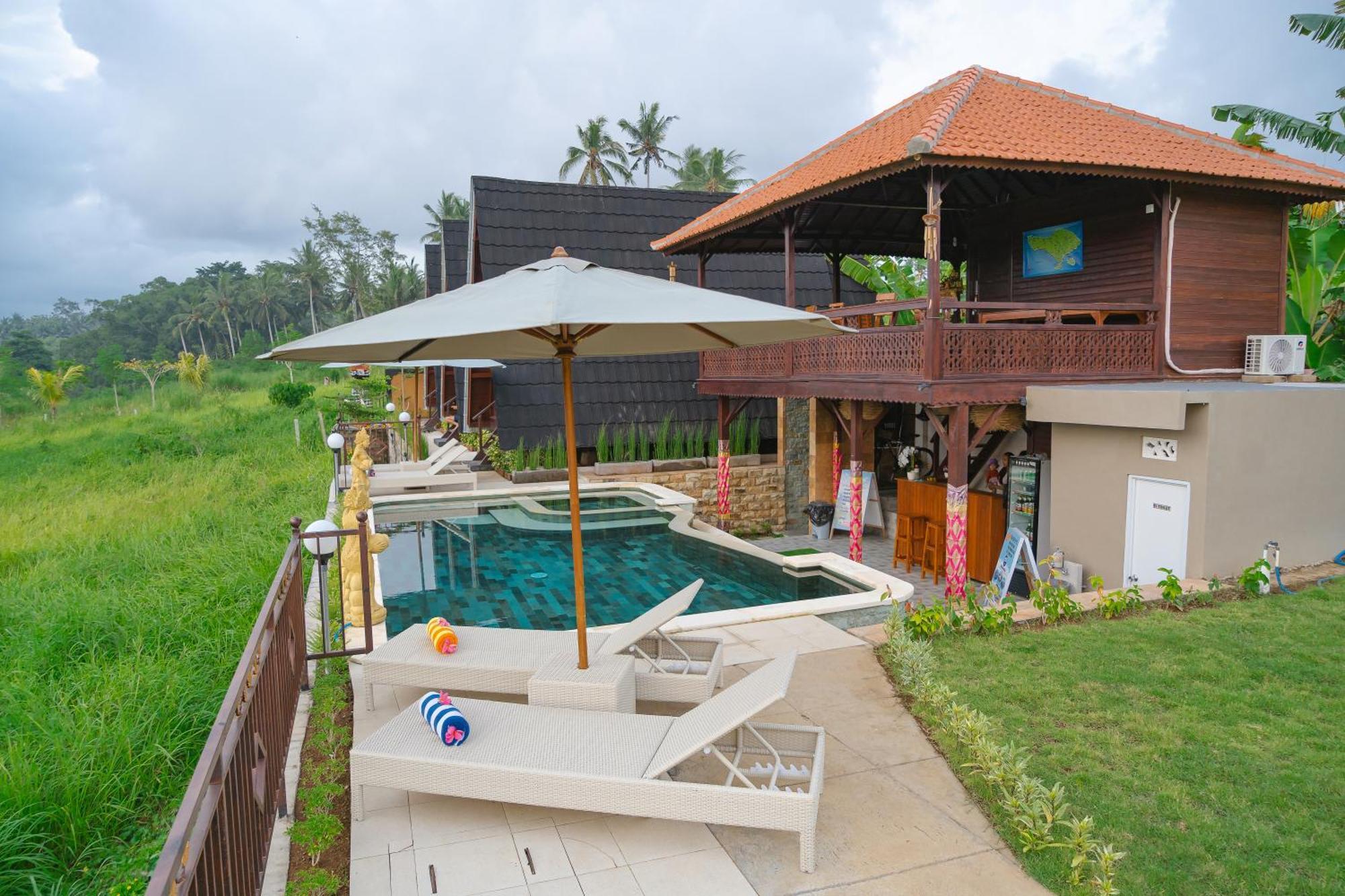 The Pyramid Ubud River Villas Payangan Extérieur photo